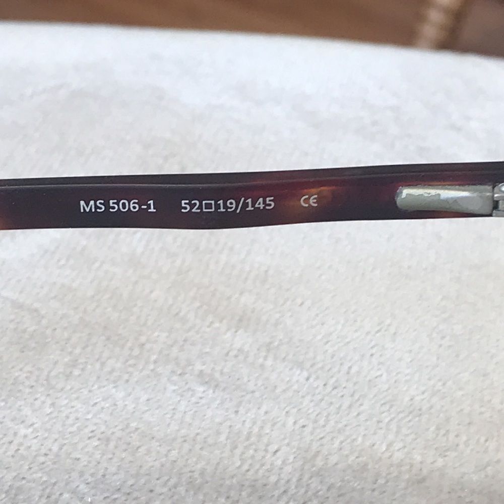 NEW MAUI AND SONS TORT BROWN UNISEX 52-19-145 EYEGLASSES EYEWEAR DESIGNER FRAME - Picture 6 of 6